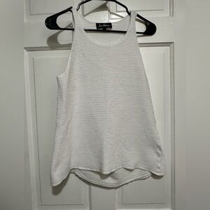 Women’s White Tank Shirt‎ Sam Edelman Size Large